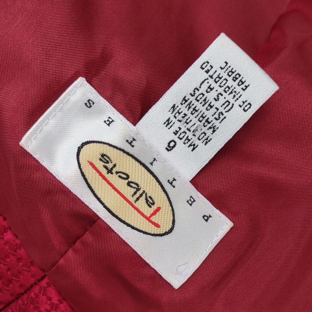 TALBOTS PETITES LADIES SILK/WOOL BLEND LUXURY JACKET (USA) - Picture 15 of 17